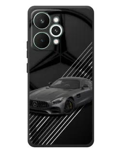 Чехол для Realme 15 Pro с картинкой «Mercedes AMG — графика»