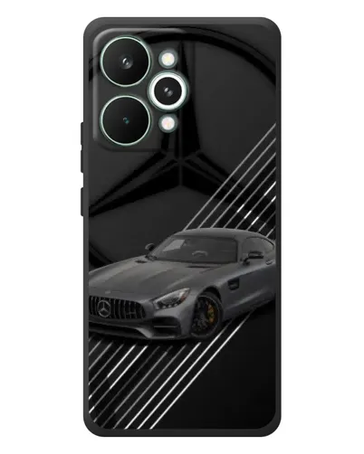 Чехол для Realme 15 Pro с картинкой «Mercedes AMG — графика» Чехол для Realme 15 Pro с картинкой «Mercedes AMG — графика»