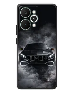 Чехол для Realme 15 Pro с картинкой «Mercedes в дыму»