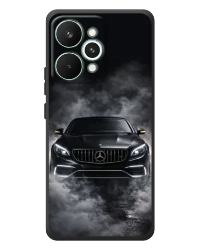 Чехол для Realme 15 Pro с картинкой «Mercedes в дыму» Чехол для Realme 15 Pro с картинкой «Mercedes в дыму»