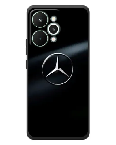 Чехол для Realme 15 Pro с картинкой «Mercedes на металле» Чехол для Realme 15 Pro с картинкой «Mercedes на металле»