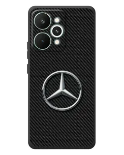 Чехол для Realme 15 Pro с картинкой «Карбоновый Mercedes стиль»