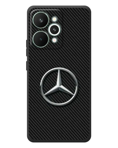 Чехол для Realme 15 Pro с картинкой «Карбоновый Mercedes стиль» Чехол для Realme 15 Pro с картинкой «Карбоновый Mercedes стиль»