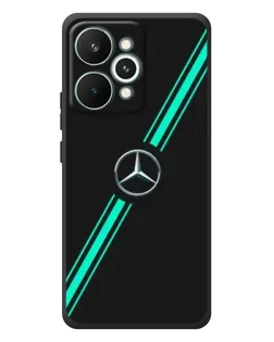 Чехол для Realme 15 Pro с картинкой «Спортивные линии Mercedes»