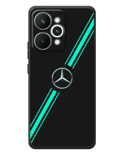 Чехол для Realme 15 Pro с картинкой «Спортивные линии Mercedes» Чехол для Realme 15 Pro с картинкой «Спортивные линии Mercedes»