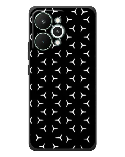 Чехол для Realme 15 Pro с картинкой «Mercedes паттерн звезд» Чехол для Realme 15 Pro с картинкой «Mercedes паттерн звезд»