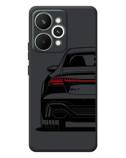Чехол для Realme 15 Pro с картинкой «Задняя часть Audi — арт»