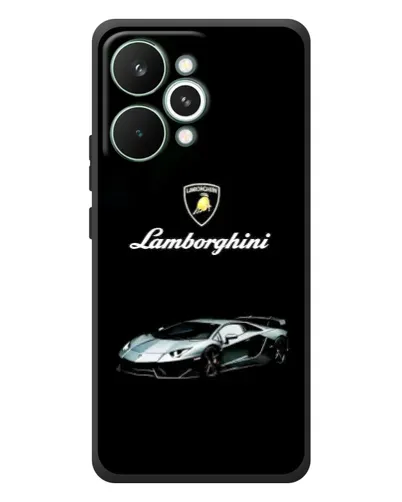 Чехол для Realme 15 Pro с картинкой «Логотип Lamborghini классика»