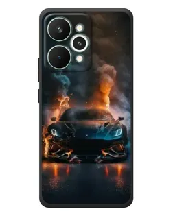Чехол для Realme 15 Pro с картинкой «Lamborghini дымная эстетика»