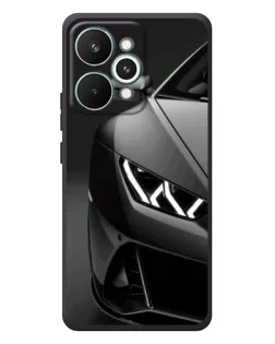 Чехол для Realme 15 Pro с картинкой «Lamborghini фары детализация»