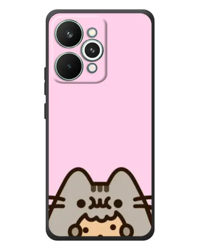 Чехол для Realme 15 Pro с картинкой «Pusheen и печенье»