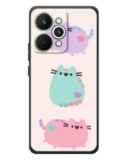 Чехол для Realme 15 Pro с картинкой «Pusheen трио» Чехол для Realme 15 Pro с картинкой «Pusheen трио»