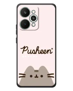 Чехол для Realme 15 Pro с картинкой «Pusheen логотип» Чехол для Realme 15 Pro с картинкой «Pusheen логотип»