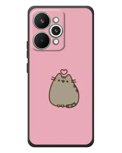 Чехол для Realme 15 Pro с картинкой «Pusheen сердце» Чехол для Realme 15 Pro с картинкой «Pusheen сердце»