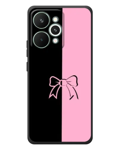 Чехол для Realme 15 Pro с картинкой «Половинки банта»
