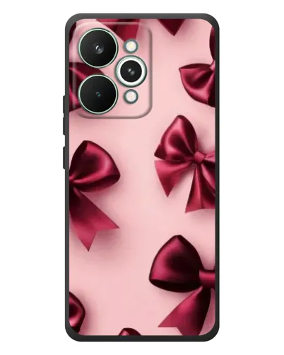 Чехол для Realme 15 Pro с картинкой «Бордовый атлас»