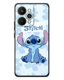 Чехол для Realme 15 Pro с картинкой «Stitch среди цветов» Чехол для Realme 15 Pro с картинкой «Stitch среди цветов»
