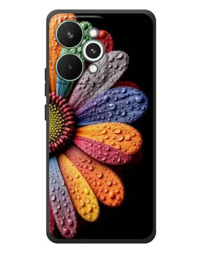 Чохол для Realme 15 Pro з картинкою «Райдужна квітка» Чохол для Realme 15 Pro з картинкою «Райдужна квітка»