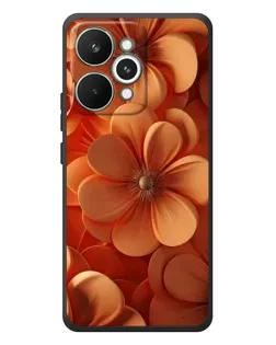Чохол для Realme 15 Pro з картинкою «Помаранчева макро квітка»