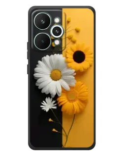 Чохол для Realme 15 Pro з картинкою «Соняшник та ромашка»