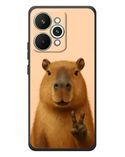 Чехол для Realme 15 Pro с картинкой «Капибара виктория»