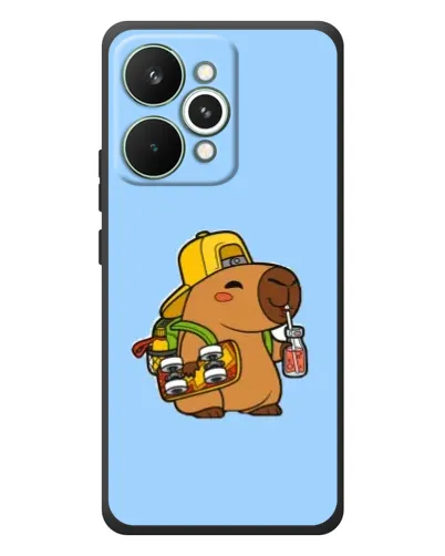 Чехол для Realme 15 Pro с картинкой «Капибара на скейте» Чехол для Realme 15 Pro с картинкой «Капибара на скейте»