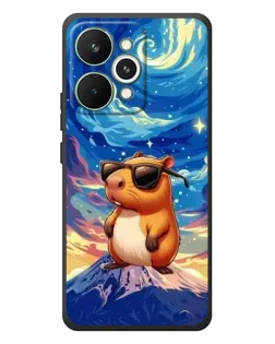 Чехол для Realme 15 Pro с картинкой «Капибара Ван Гога»