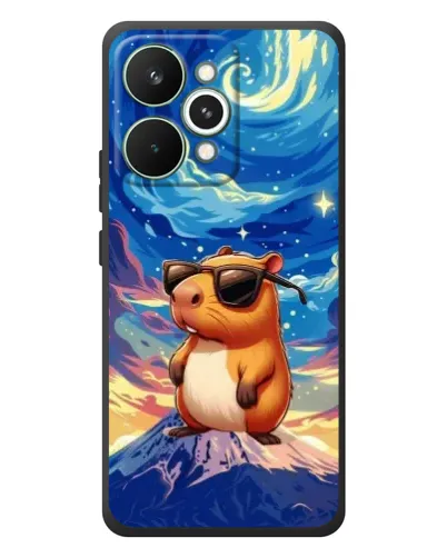 Чехол для Realme 15 Pro с картинкой «Капибара Ван Гога» Чехол для Realme 15 Pro с картинкой «Капибара Ван Гога»