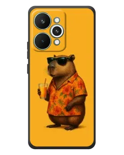 Чехол для Realme 15 Pro с картинкой «Капибара на отдыхе»