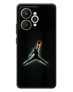 Чехол для Realme 15 с картинкой «Jordan Gradient Logo»