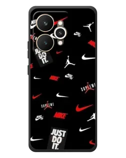 Чехол для Realme 15 с картинкой «Nike Mix Pattern»