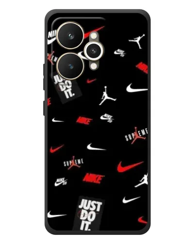 Чехол для Realme 15 с картинкой «Nike Mix Pattern»