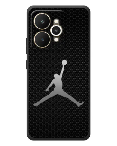 Чехол для Realme 15 с картинкой «Jordan Dark Carbon»