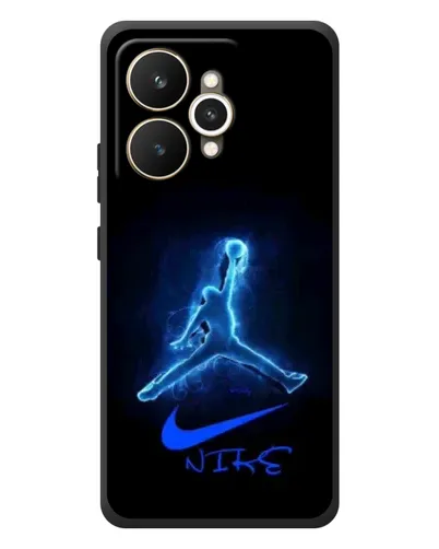 Чехол для Realme 15 с картинкой «Jordan Neon Blue»