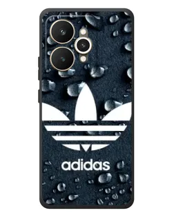 Чехол для Realme 15 с картинкой «Adidas Trefoil Blue»