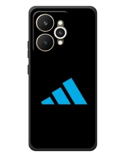 Чехол для Realme 15 с картинкой «Adidas Cyan Logo»