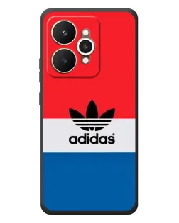 Чехол для Realme 15 с картинкой «Ретро блоки Adidas»