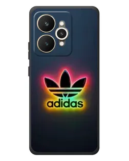Чехол для Realme 15 с картинкой «Неоновый Adidas»