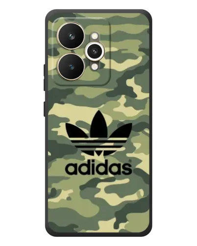 Чехол для Realme 15 с картинкой «Милитари стиль Adidas»