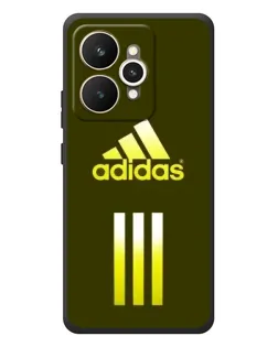 Чехол для Realme 15 с картинкой «Оливковый градиент Adidas»