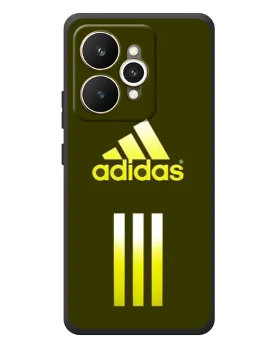 Чехол для Realme 15 с картинкой «Оливковый градиент Adidas»