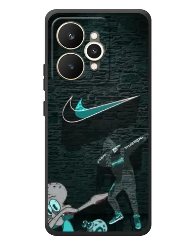 Чехол для Realme 15 с картинкой «Спортивный арт Nike»