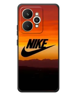 Чехол для Realme 15 с картинкой «Nike — вечерний горизонт»