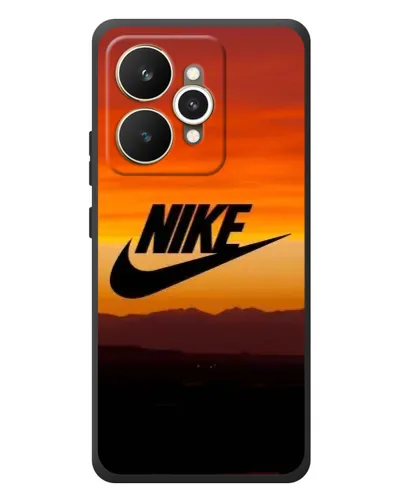 Чехол для Realme 15 с картинкой «Nike — вечерний горизонт»