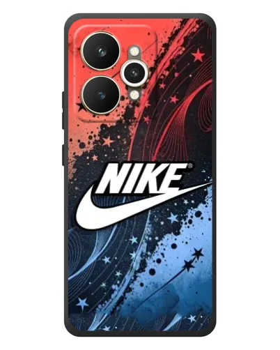 Чехол для Realme 15 с картинкой «Градиентный принт Найк»