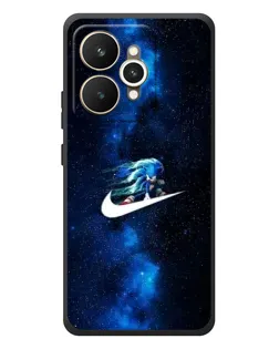 Чехол для Realme 15 с картинкой «Звездный путь Nike»