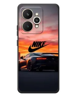Чехол для Realme 15 с картинкой «Nike и суперкар»