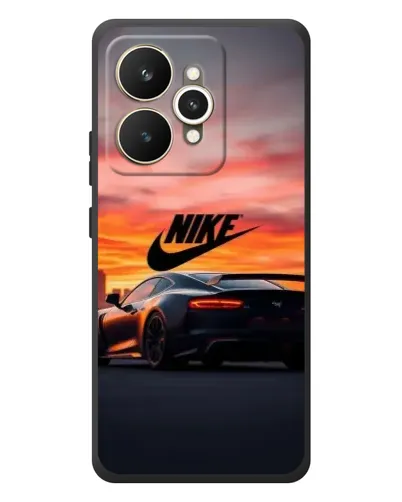 Чехол для Realme 15 с картинкой «Nike и суперкар»