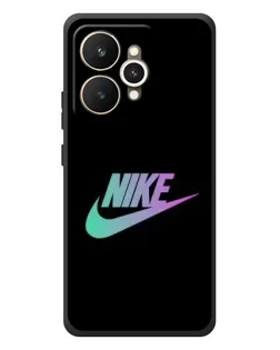 Чехол для Realme 15 с картинкой «Nike — городская ночь»
