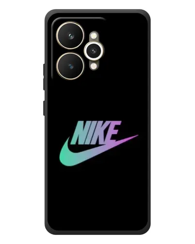 Чехол для Realme 15 с картинкой «Nike — городская ночь»